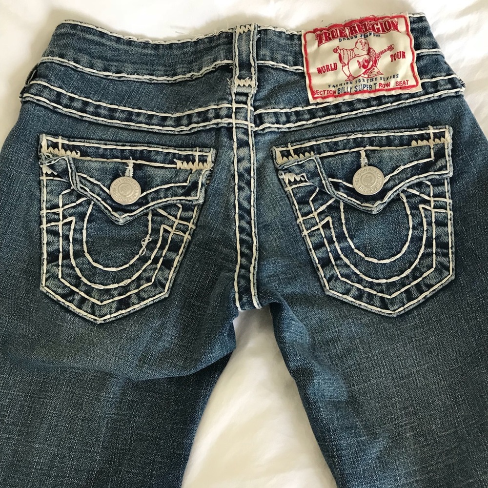 True Religion Stitched Jeans